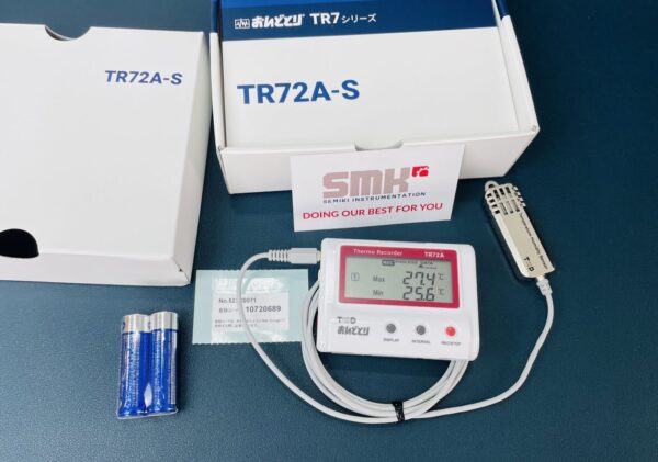 T&D TR-72A, TR72A-S thiết bị đo ghi nhiệt độ độ ẩm truyền kết quả không dây - 画像 (2)