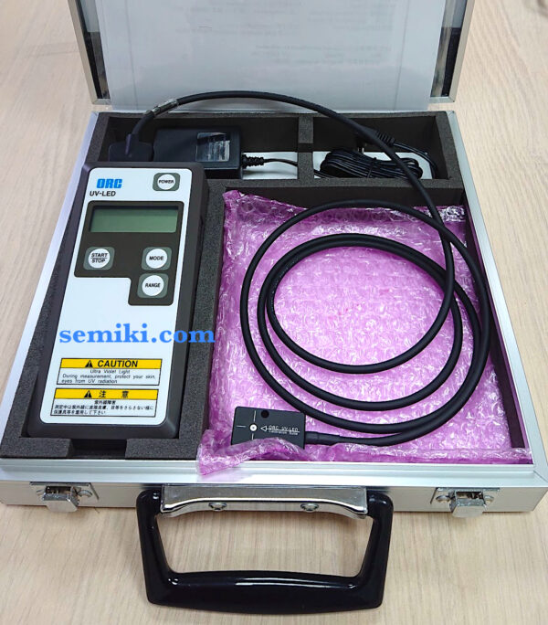 ORC UV-LED01 (UV-LED CS01) LED UV照度計 (345nm ～ 435nm) - 製品 (3)