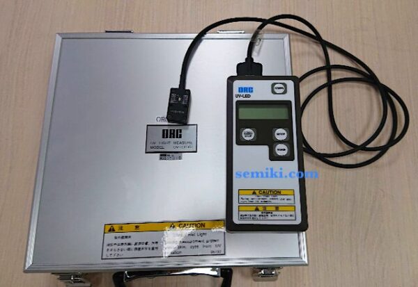 ORC UV-LED01（UV-LED CS01） LED紫外線照度計（345nm～435nm）