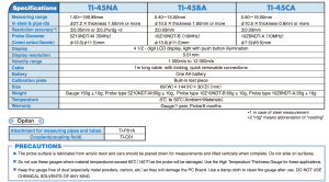 Ultrasonic Thickness Gauges JFE