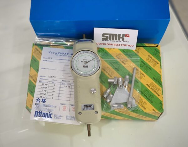 ATTONIC AP-3 tensile and compression force gauge 30N/ 3kgf