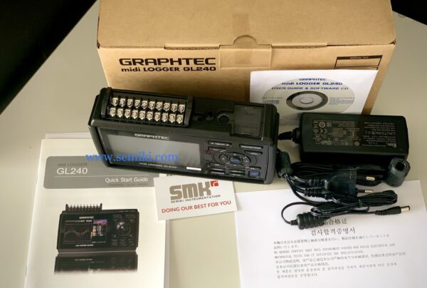 Graphtec Midi logger GL240 thiết bị ghi dữ liệu 10 kênh đa chức năng - 画像 (3)