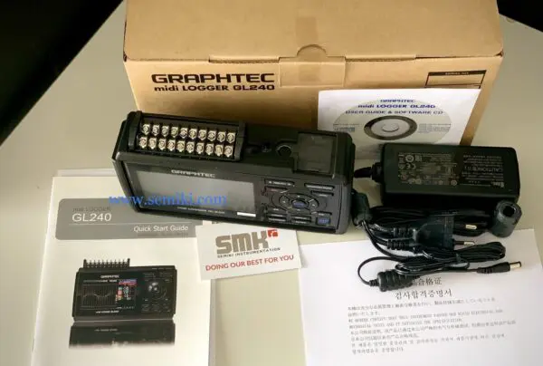 Graphtec Midi logger GL240 multi-function 10-channel data