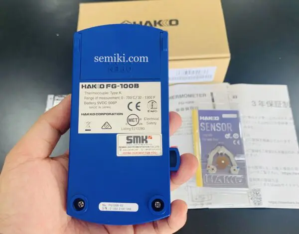 HAKKO FG100B-83 thiết bị kiểm tra nhiệt que hàn trạm hàn - Image 3