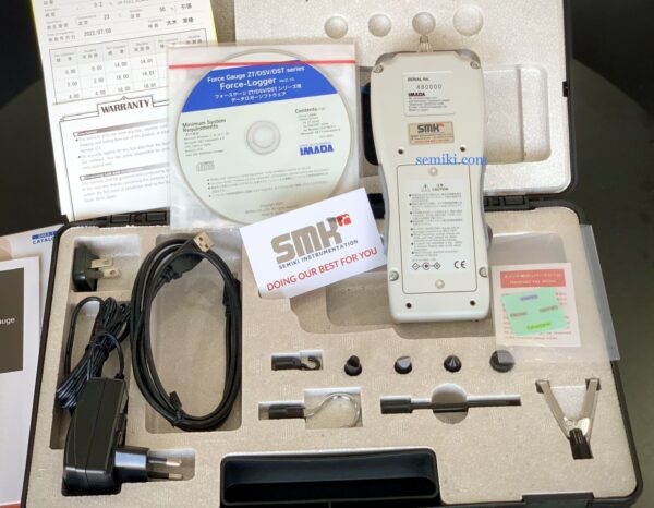 IMADA ZTA-50N electronic force gauge with data output (50N/5kgf) - Image 2