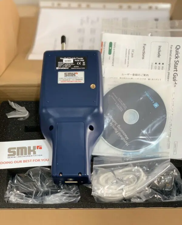 KANOMAX 3888 máy đếm hại bụi 3 kênh (0.3, 0.5, 5.0 μm) - Image 2