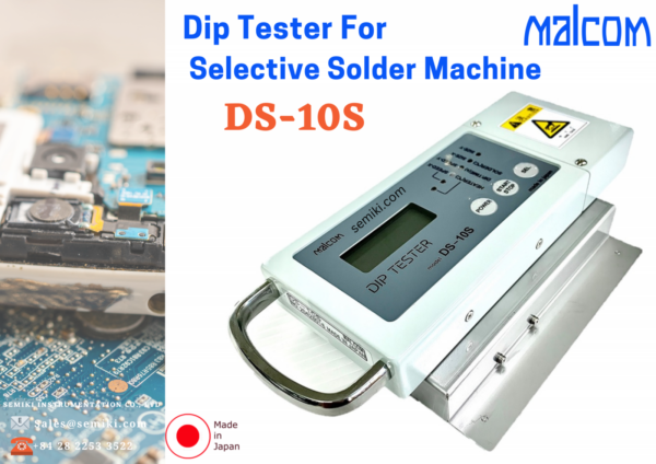 Máy phân tích nhiệt độ lò hàn sóng MALCOM DS-10S - Hình ảnh 3