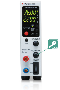 標準LOCK機能イメージ | R4K-80シリーズ |ベンチトップ DC 電源 |松定プレシジョン