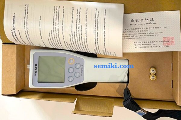 SATO SK-110TRH-B-EX Nhiệt ẩm kế điện tử đầu dò rời (−20~ 80°C/5.0~95.0%rh)