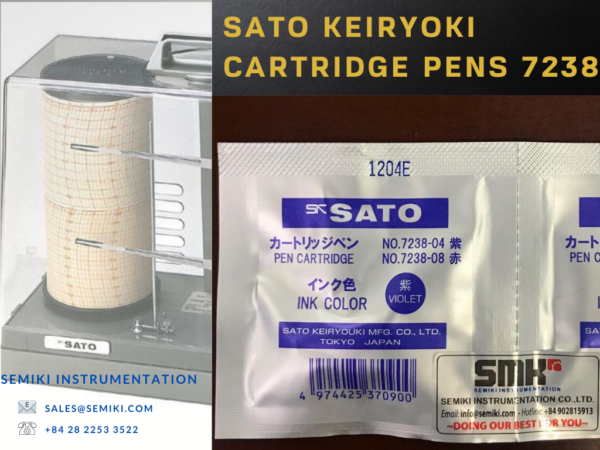 自己記録温度計用温度記録ペン - SATO 7238
