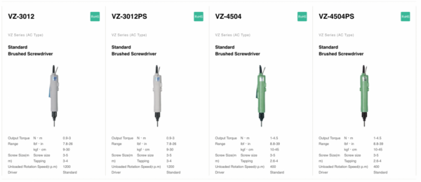 HIOS HIOS VZ-4504-PS máy bắn vít điện tử AC220V 1~4.5N.m - Image 2