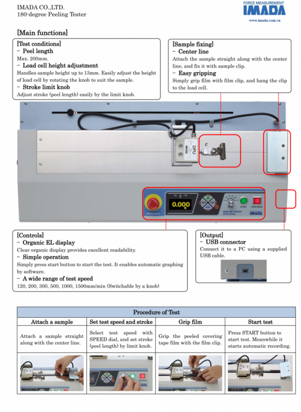 MÁY KIỂM TRA ĐỘ BÁM DÍNH IMADA IPTS SERIES - Image 2