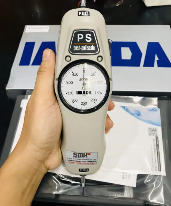 IMADA PS-500N đồng hồ đo lực kéo nén độ bền cao 500N/50kgf - Image 2