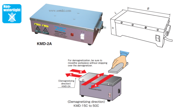 MÁY KHỬ TỪ TÍNH KANETEC KMD SERIES - 画像 (4)