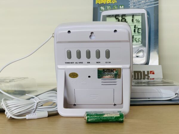 AND AD-5680 nhiệt ẩm kế để bàn, treo tường - 画像 (4)