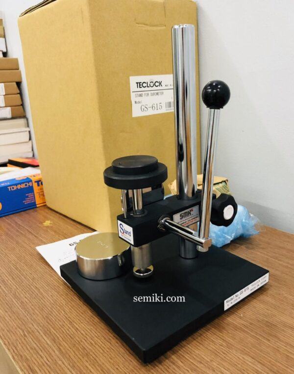 Teclock GS-612, GS-615 Rubber Hardness Tester Stand - Image 2