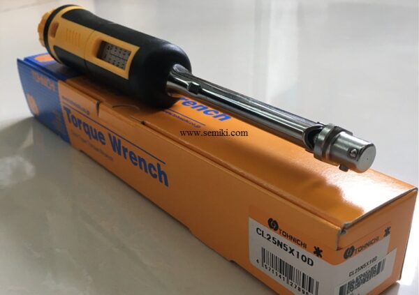 TOHNICHI トルクレンチ 5-25N・m 10Dソケット CL25N5X10D