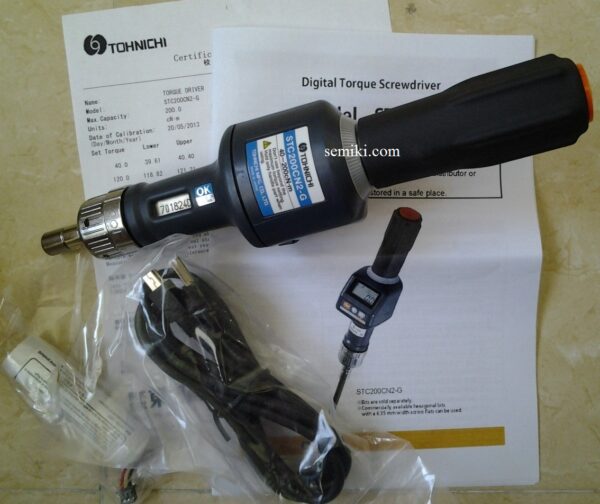 TOHNICHI STC200CN2-G electronic torque screwdriver 40-200cN.m