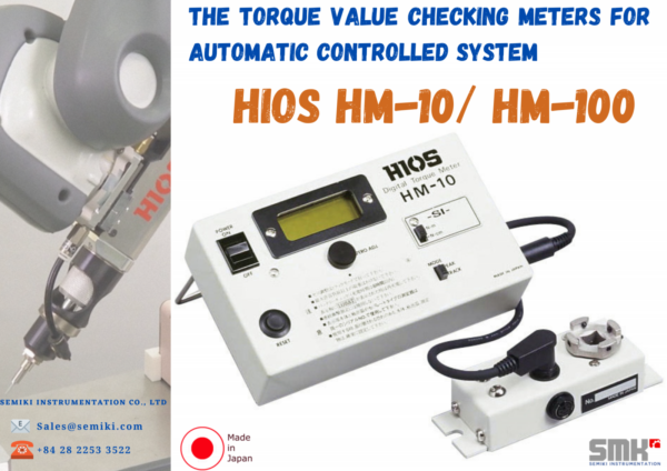 thiết bị đo lực mô men xoắn tua vít HIOS HM-10, HM-100 - Image 3