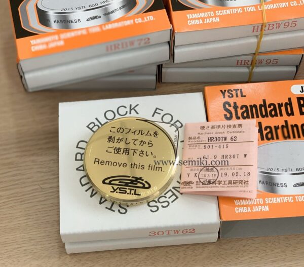 YAMAMOTO HR30TS, HR30TW ROCKWELL HRE hardness standard model