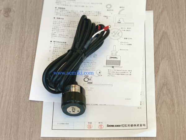 SHOWA SOKKI 2502-03 cảm biến đo gia tốc rung (200µmP-P )