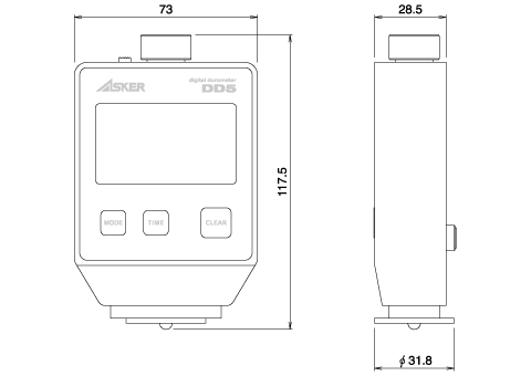 External dimensions (mm)