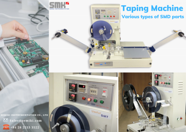 máy đóng gói linh kiện SMD Taping machine DT-1000S - Image 2