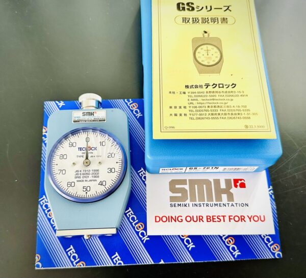 ĐO ĐỘ CỨNG MÚT EVA TYPE C TECLOCK GS-701G, GS-701N - 画像 (3)