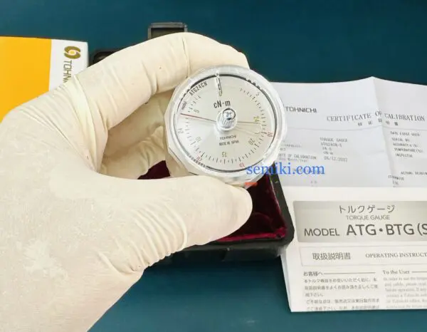 TOHNICHI ATG24CN-S thiết bị đo lực mô men xoắn kim đồng hồ 3-24 cN.m - Hình ảnh 2