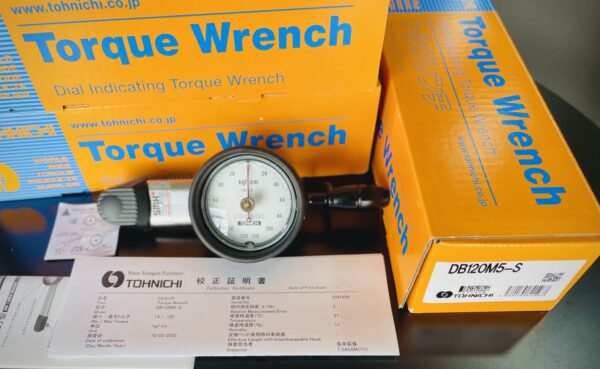 TOHNICHI DB120M5-S Clockwise wrench (14-120kgf.cm, 1/4″ )