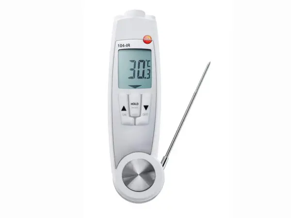 Máy đo nhiệt độ thực phẩm HACCP testo 104-IR - Hình ảnh 2