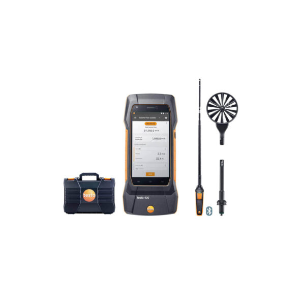 Bộ testo 400 – Đo lưu lượng không khí với đầu dò dạng sợi nhiệt - Image 2
