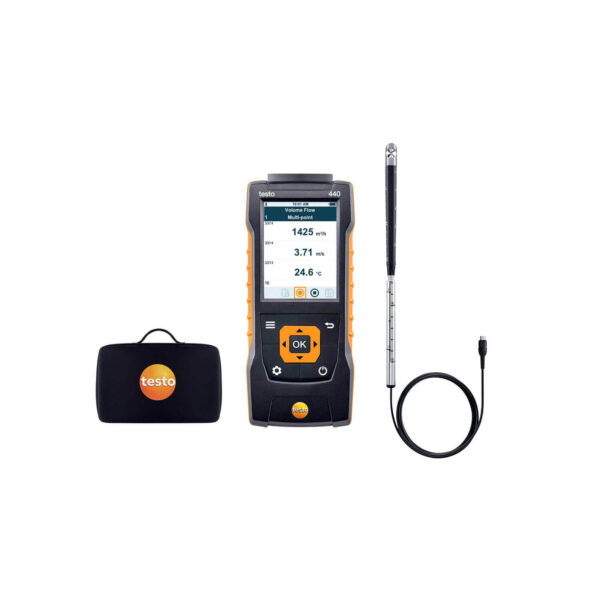 Bộ testo 440 đo vận tốc gió (đầu dò cánh quạt Ø 16 mm) - Image 2
