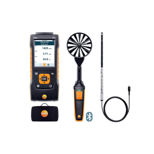 Combo Kits Testo 440 – Đo Lưu Lượng Không Khí 1 (Bluetooth) - Image 2