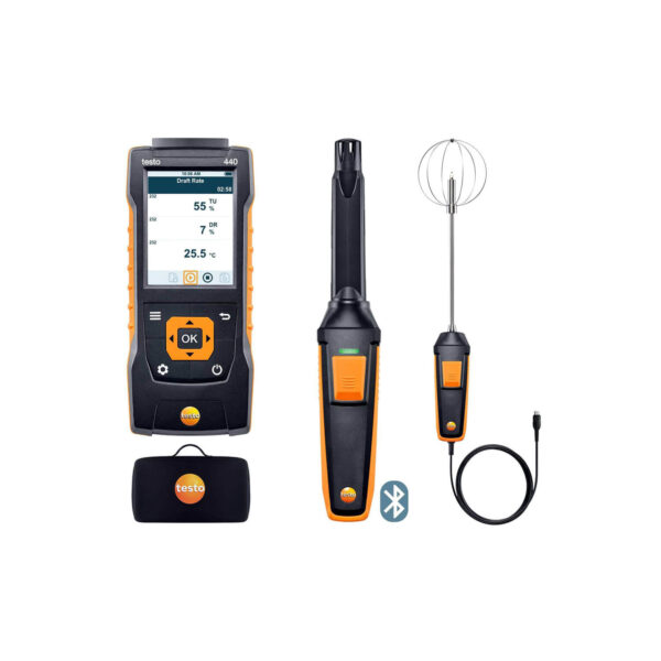 testo 440 – 快適さレベルの測定 (Bluetooth)