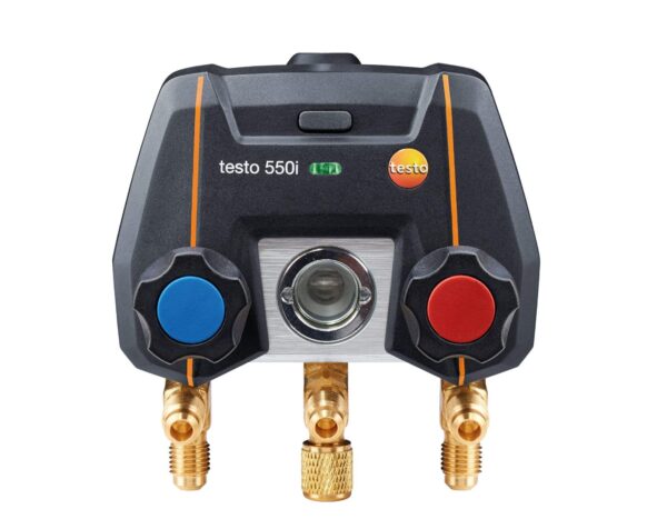 testo 550i Máy đo gas điện lạnh nhỏ gọn khối van 2 chiều & bluetooth - Image 2