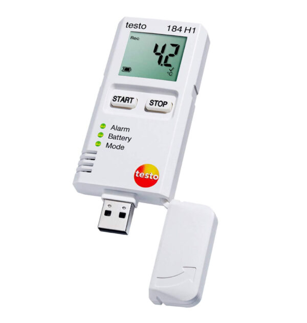 Máy Đo Ghi Nhiệt Độ, Độ Ẩm Testo 184 H1 - Hình ảnh 2