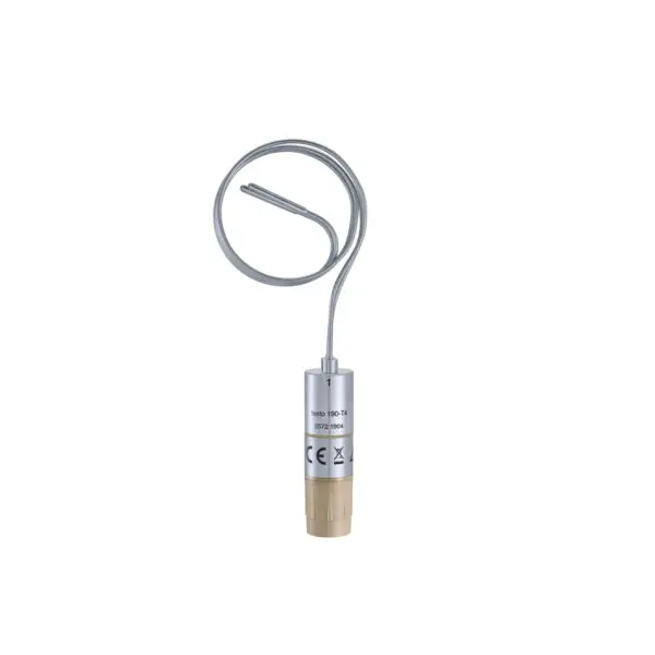 Bộ ghi dữ liệu nhiệt độ testo 190 T4 CFR – với đầu dò kép dài và linh hoạt