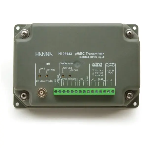 pH and EC Transmitter With Galvanic Output HI98143