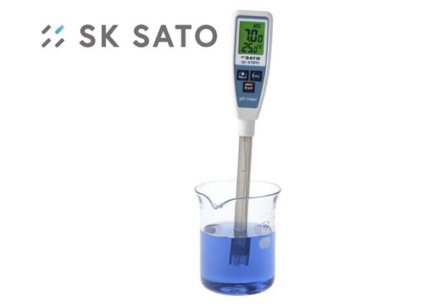 SATO SK-670PH handheld electronic pH meter