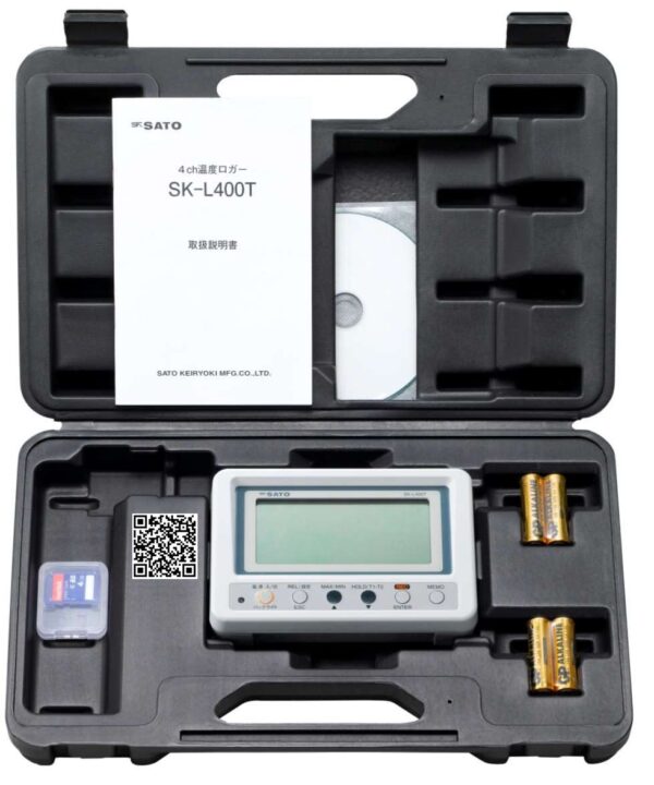 SATO Data logger SK-L400T bộ ghi nhiệt độ 4 kênh - Hình ảnh 3