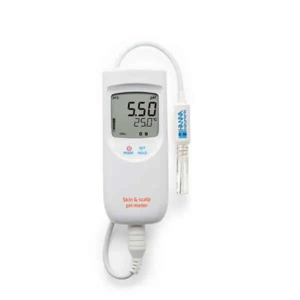 HI99181 Human Skin and Scalp Surface pH/Temperature Meter