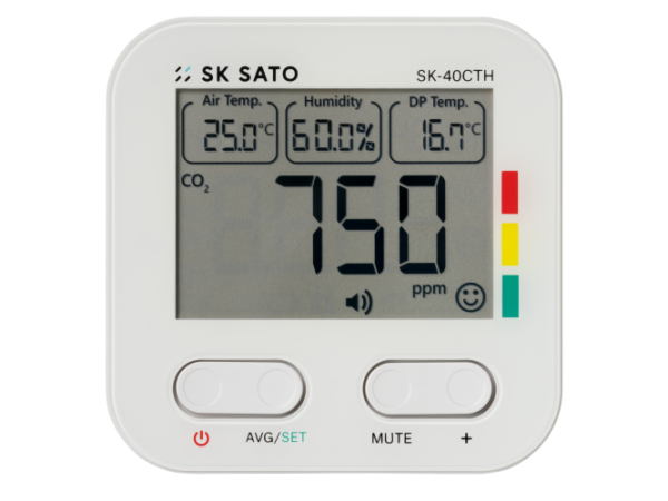 SATO CO2 Monitor Mini SK-40CTH thiết bị đo nồng độ khí CO2 - Image 2