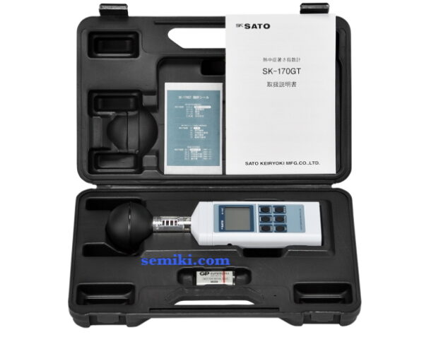 SATO SK-170GT thiết bị đo chỉ số nhiệt độ say nắng WBGT - Image 3