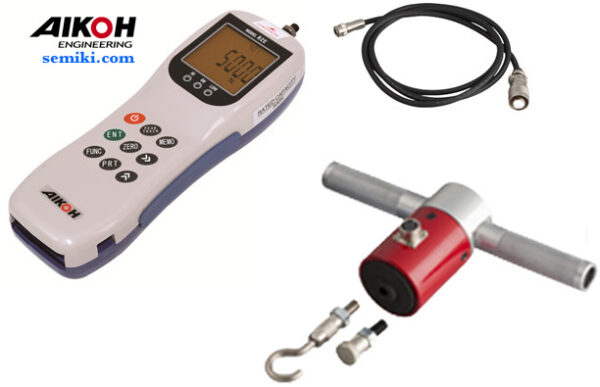AIKOH RZE-S-200 引張圧縮力測定器 200kgf 着脱式ロードセル付き