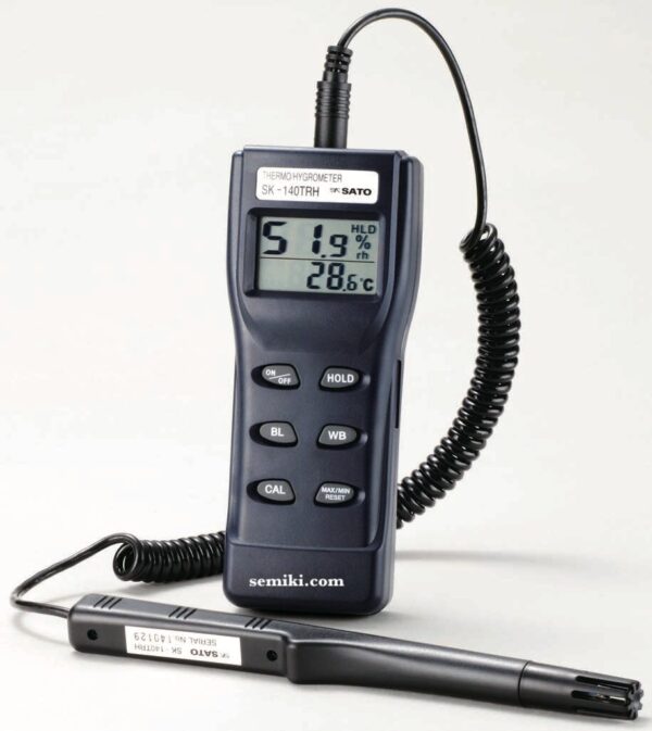 SATO hygrometer SK-140TRH nhiệt ẩm kế điện tử - 画像 (3)