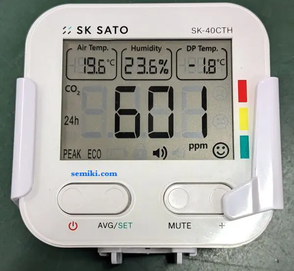 SATO CO2 Monitor Mini SK-40CTH thiết bị đo nồng độ khí CO2 - Image 4
