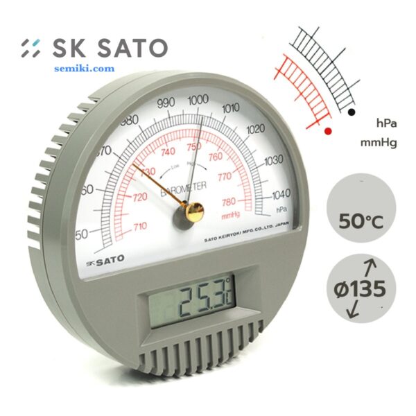 SATO barometer 7612-00 barometer 945～1045hPa