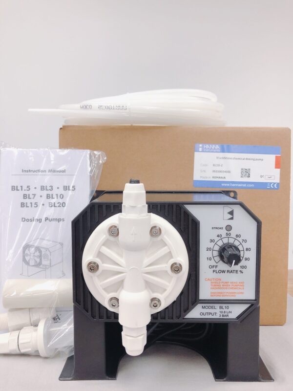 Black Stone Liquid Chemical Metering Pump 10.8 liters/hour 3 bar