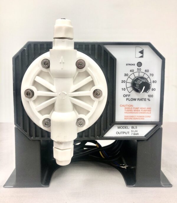 Black Stone Liquid Chemical Metering Pump 5.0 liters/hour 7 bar BL5-2